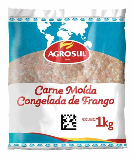 carne moída de frango congelada agrosul