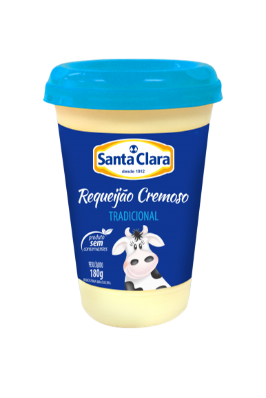 requeijão santa clara 180g
