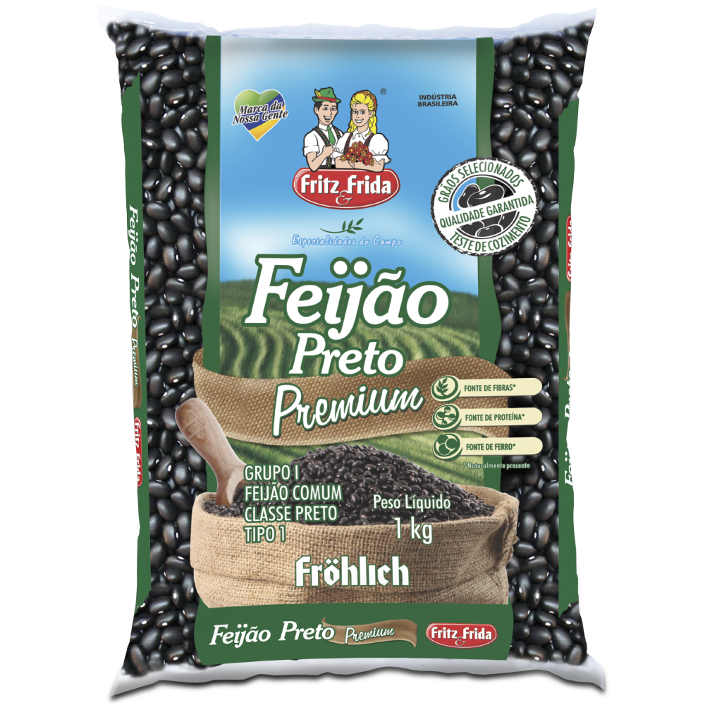Feijão preto fritz e frida 1Kg