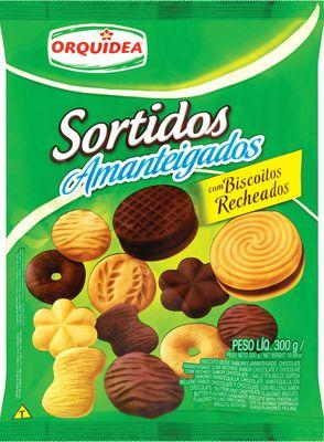 biscoitos sortidos amanteigados orquídea 300g