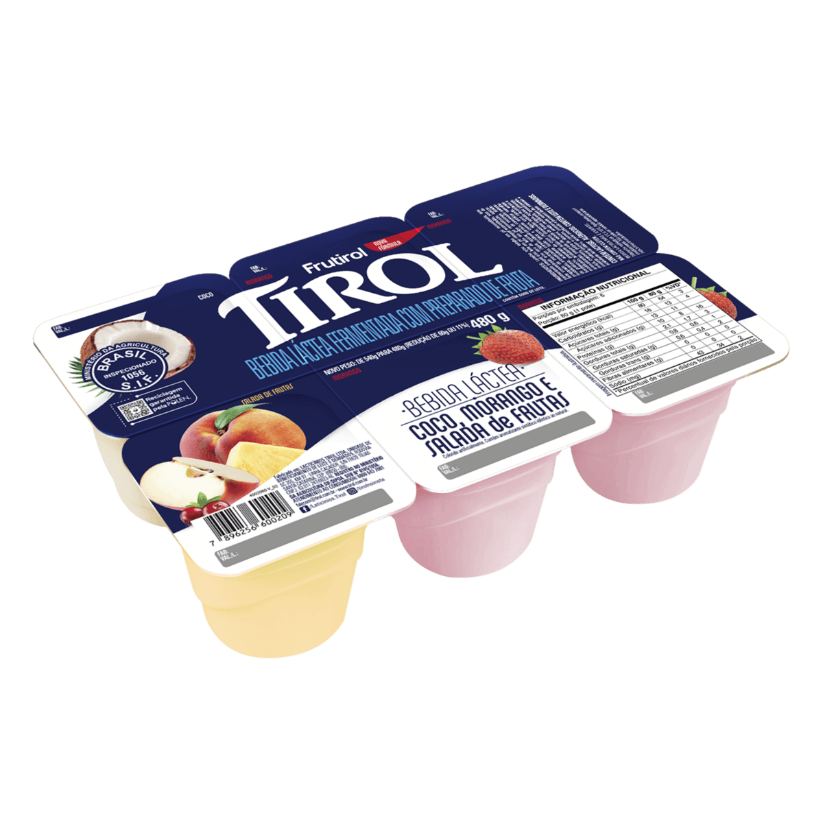 bebida lactea tirol 480g