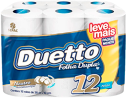 Pape Higiênico - Duetto 20m