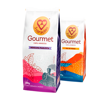 Cafe 3 corações Gourmet