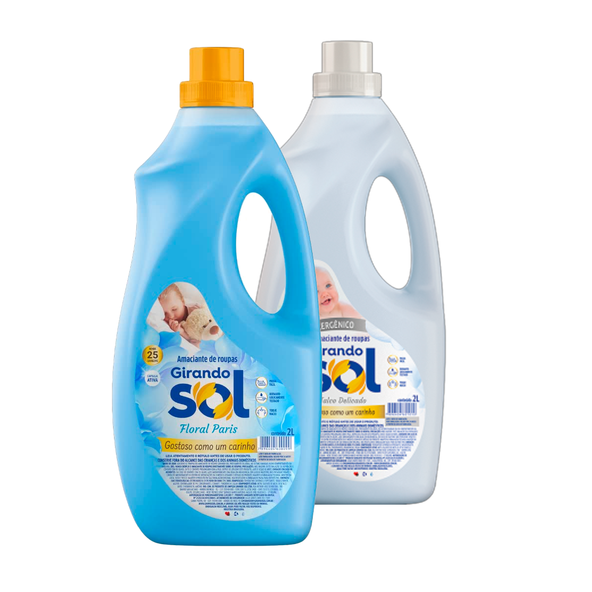 Amaciante Girando o Sol