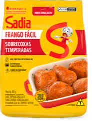 Sobrecoxa Sadia Assa Fácil 800g