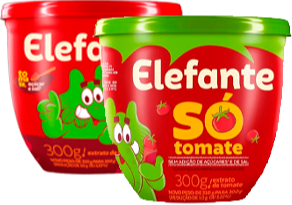 Elefante 300g - Dois tipos