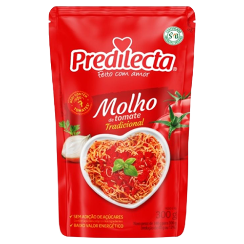 molho de tomate predilecta