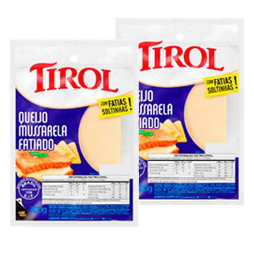 ELLITE - Queijo mussarela tirol 300 g